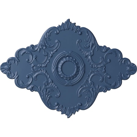 Ekena Millwork Piedmont Ceiling Medallion (Fits Canopies up to 6 1/2"), 67 1/8"W x 48 5/8"H x 1 7/8"P, Americana CM67PEAMF